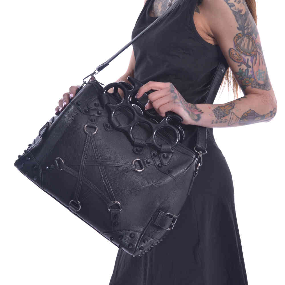 PENTACULT Tasche Damen schwarz - One Size - Vixxsin